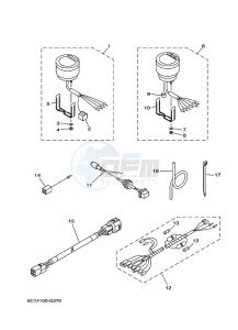 F115AETX drawing SPEEDOMETER