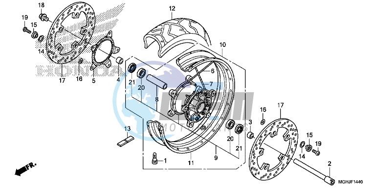 FRONT WHEEL