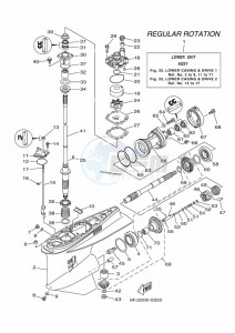 F250HETU drawing PROPELLER-HOUSING-AND-TRANSMISSION-1