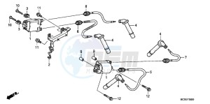 ST1300AE Pan Europoean - ST1300 UK - (E) drawing IGNITION COIL