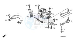 CBR600RR9 Korea - (KO / MK) drawing STEERING DAMPER