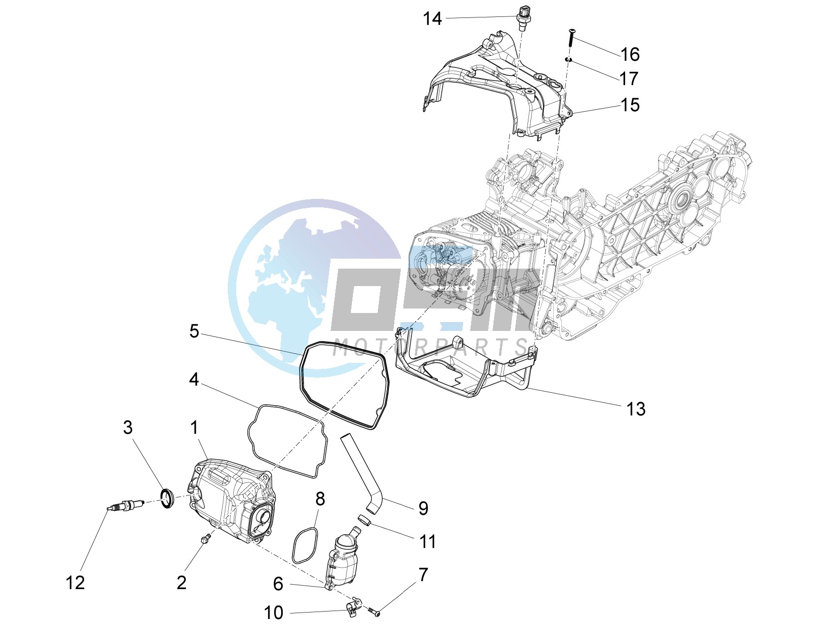 Cylinder head cover