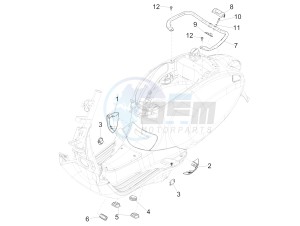 150 Sprint 4T 3V ie (APAC) (AU, CD, EX, JP, RI, TH) drawing Side cover - Spoiler