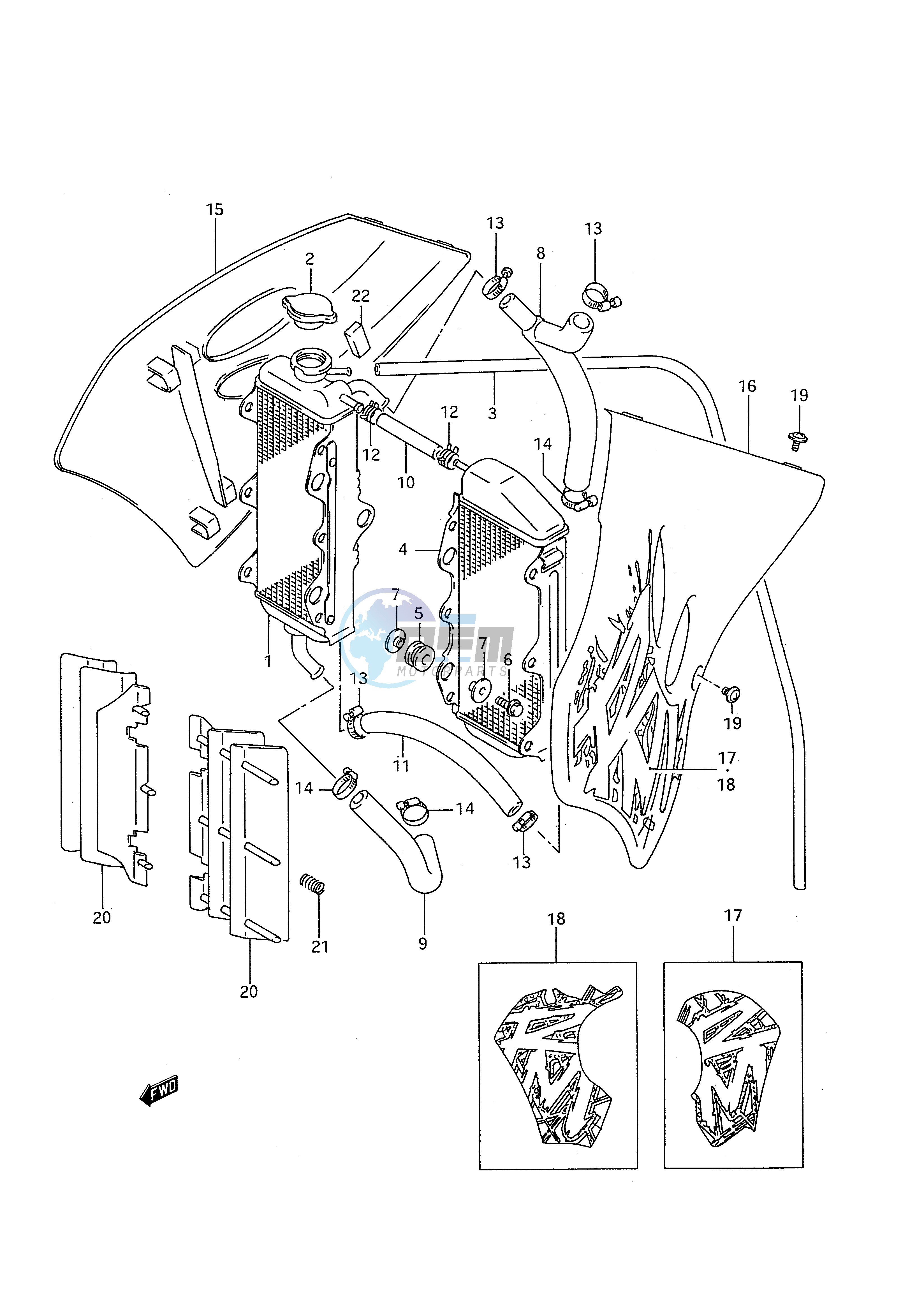 RADIATOR (MODEL P)