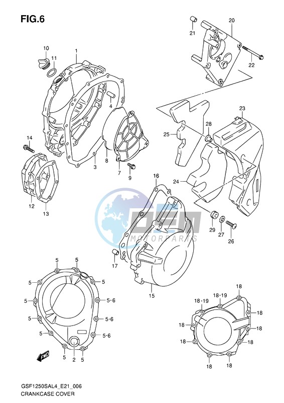 CRANKCASE COVER