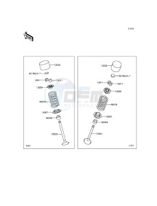 Z800 ZR800CFF UF (UK FA) XX (EU ME A(FRICA) drawing Valve(s)