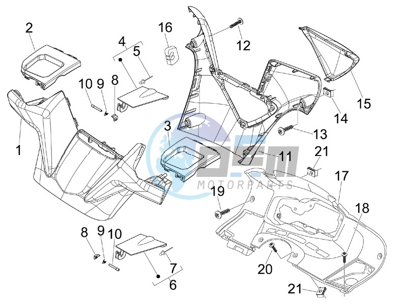 Anti-percolation system