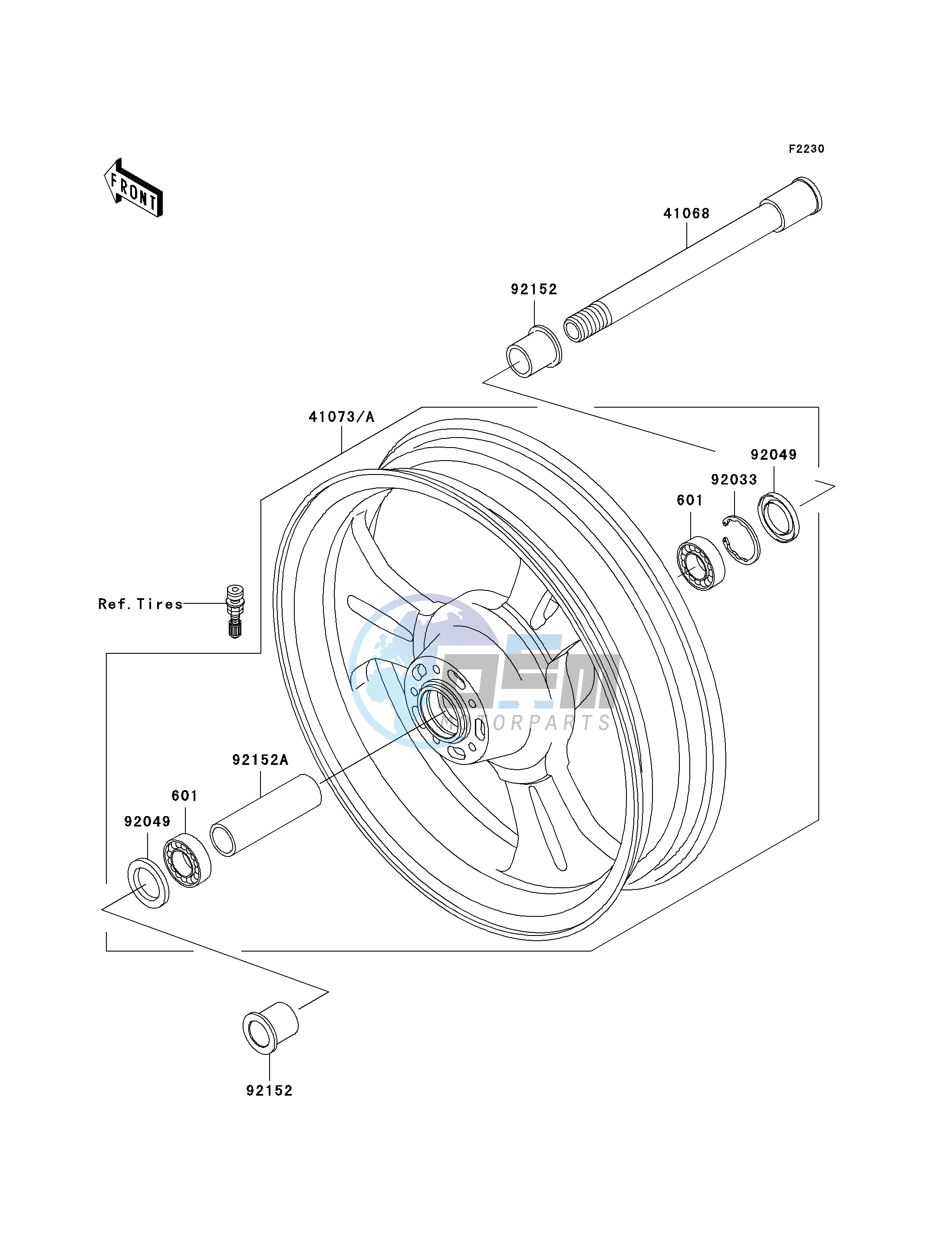 FRONT WHEEL