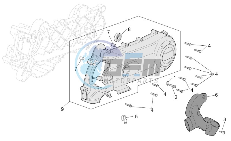 Variator cover