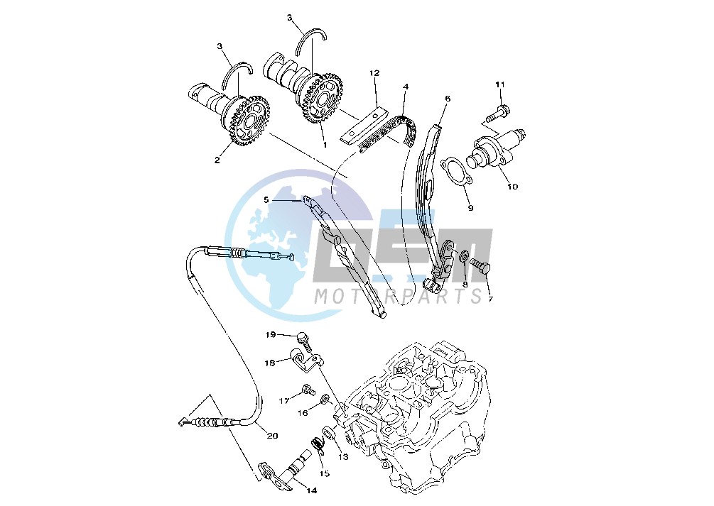 CAMSHAFT -CHAIN