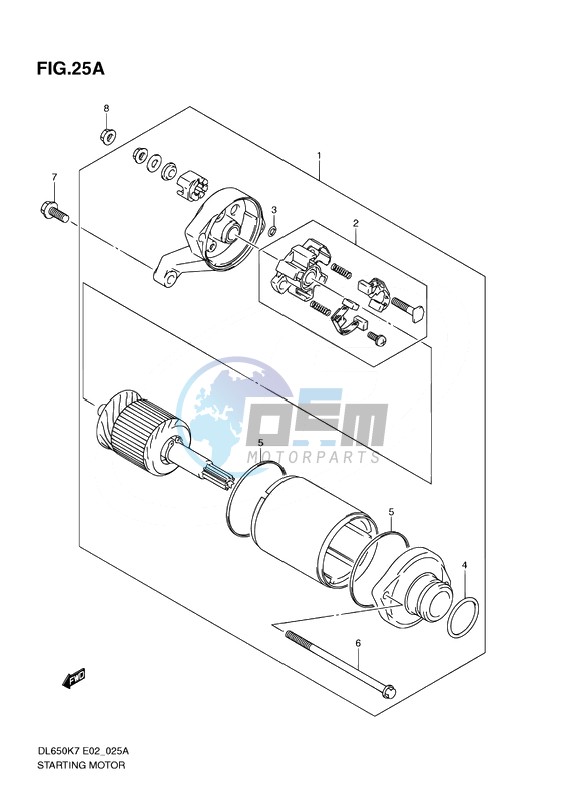 STARTING MOTOR