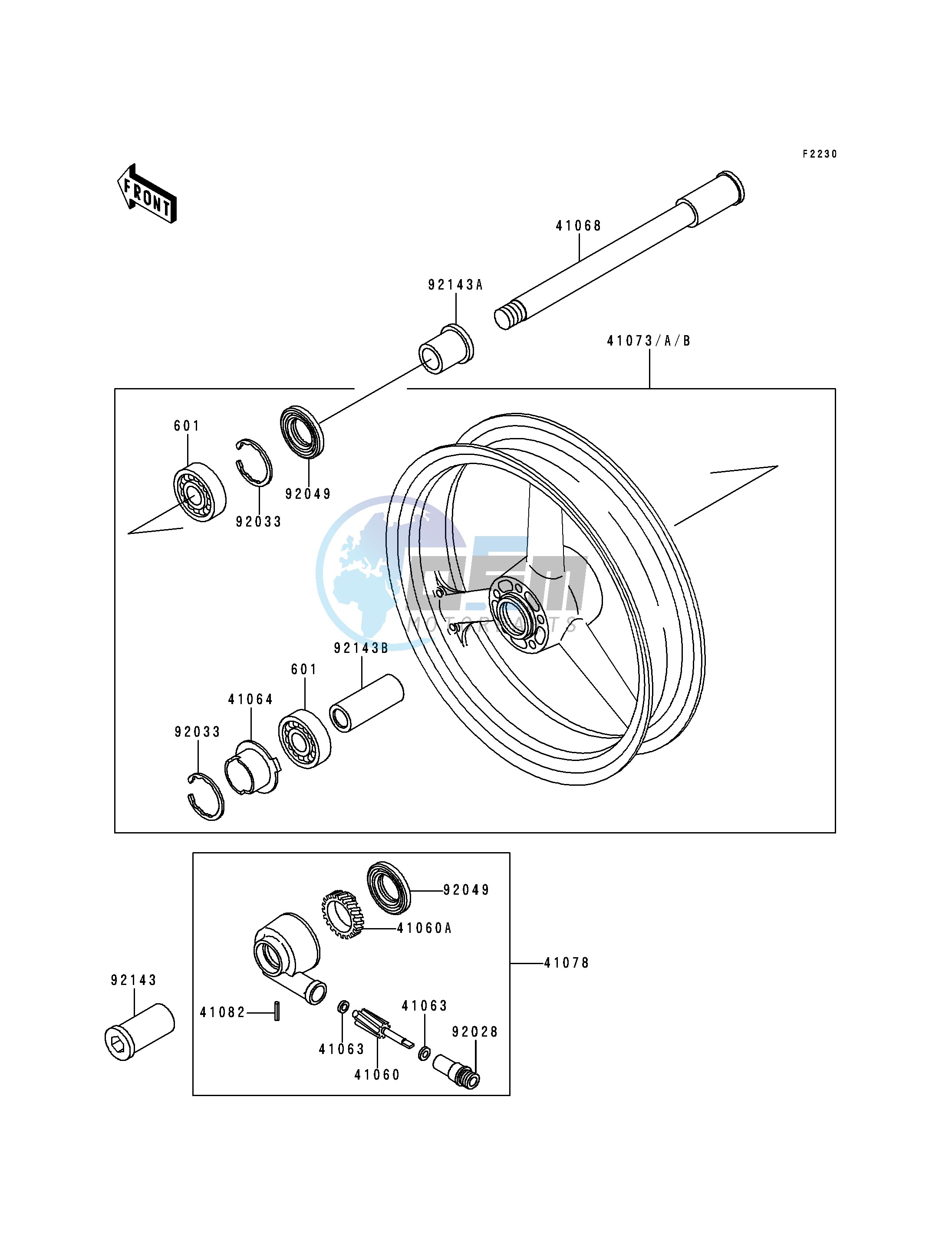 FRONT WHEEL