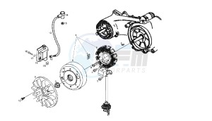 ATLANTIS - 50 CC Euro 2 4T drawing GENERATOR