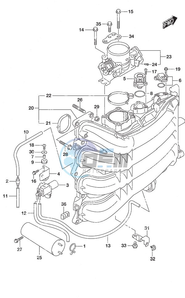 Intake Manifold/Throttle Body