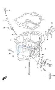 DF 90A drawing Oil Pan