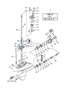 F20ELH-2010 drawing LOWER-CASING-x-DRIVE-1