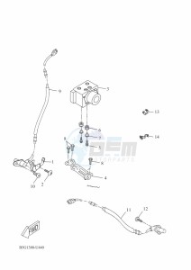 YZF125-A YZF-R125 (B5G5) drawing ELECTRICAL 3