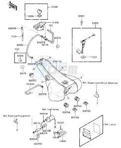 ZG 1200 A [VOYAGER XII] (A1) [VOYAGER XII] drawing FUEL TANK