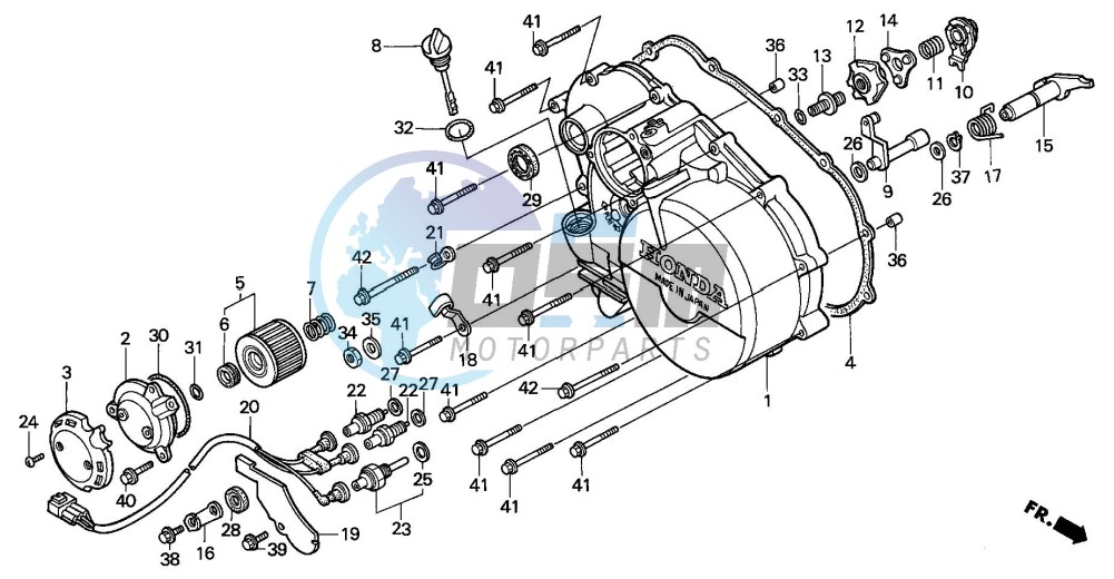 RIGHT CRANKCASE COVER