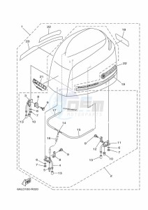 F225XA-2017 drawing FAIRING-UPPER