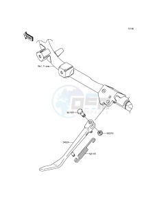 VULCAN 900 CLASSIC VN900BFFA GB XX (EU ME A(FRICA) drawing Stand(s)