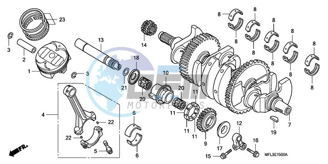 CRANKSHAFT/PISTON