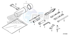 TRX420FA6H Europe Direct - (ED) drawing TOOL