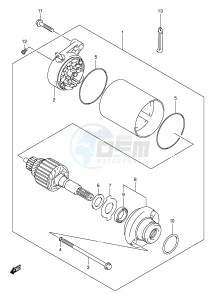 VL250 (E2) drawing STARTING MOTOR