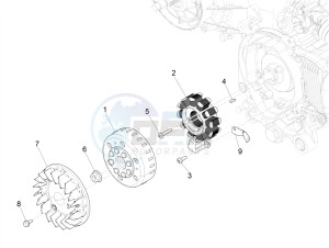 PRIMAVERA 50 4T-3V NOABS E4 (APAC) drawing Flywheel magneto