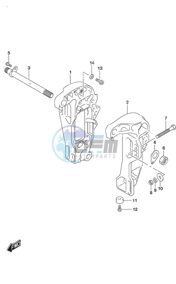 Clamp Bracket High Thrust