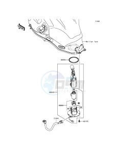 VERSYS 650 KLE650EGF XX (EU ME A(FRICA) drawing Fuel Pump