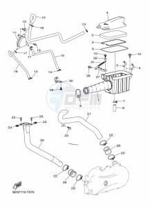 YFM90R (BD3M) drawing INTAKE