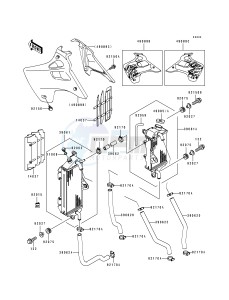 KX 125 J [KX125] (J2) [KX125] drawing RADIATOR