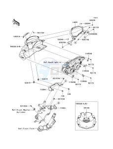 ZR 750 L [Z750 EU] (L7F-L8F) L7F drawing COWLING