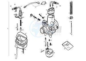 GPR REPLICA - 50 cc drawing CARBURETOR