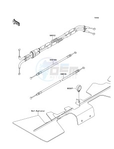 ZZR1400 ZX1400A7F FR GB XX (EU ME A(FRICA) drawing Cables