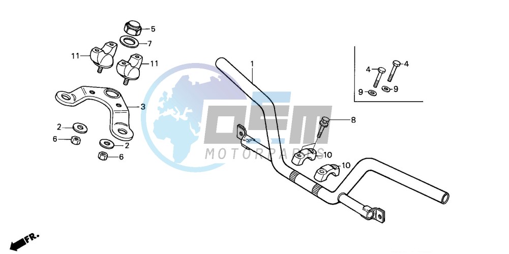 HANDLE PIPE/TOP BRIDGE (2)