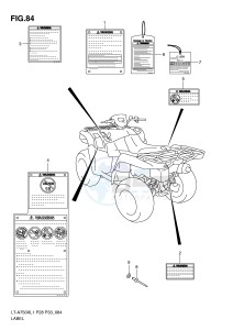 LT-A750X (P28-P33) drawing LABEL (LT-A750XZL1 P33)