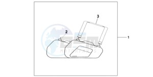 ST1300A9 ED / ABS MME drawing PANNIER INNER BAG