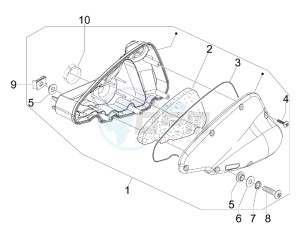 Liberty 125 4t Delivery e3 drawing Air filter