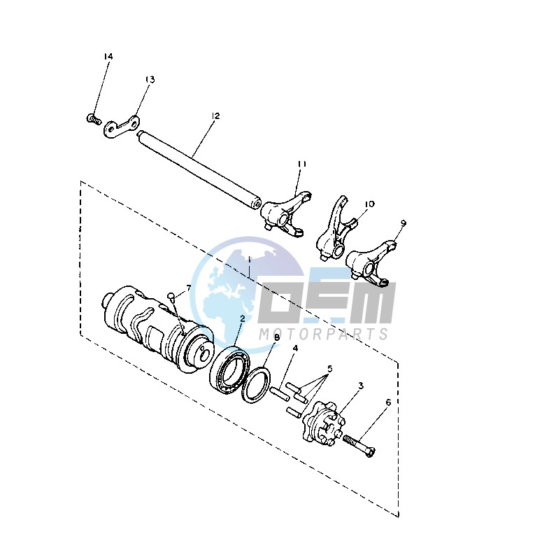 SHIFT CAM-FORK