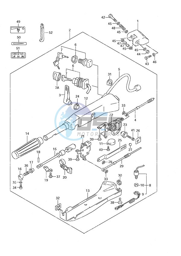 Tiller Handle