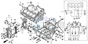 CBR600SE drawing CRANKCASE SET