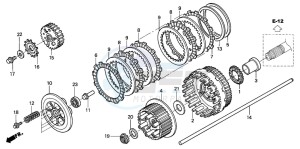 ST1300 drawing CLUTCH