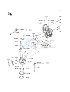 VN 1700 A [VULCAN 1700 VOYAGER] (9FA) A9FA drawing THROTTLE