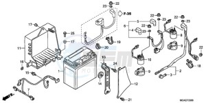 GL18009 Europe Direct - (ED) drawing BATTERY