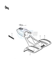 KLT 200 B [KLT200] (B1) | SOLID AXLE [KLT200] drawing LABELS