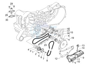 Fly 50 4T 2V 25-30Km/h drawing Oil pump