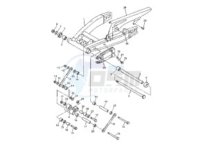 YZF R THUNDER ACE 1000 drawing REAR ARM