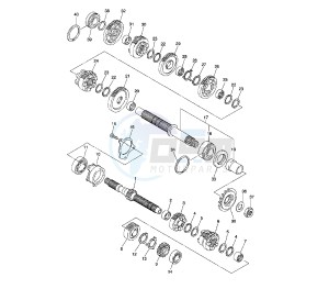 FZ8-NA 800 drawing TRANSMISSION